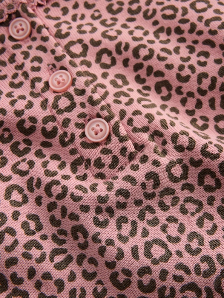 Boden Pink Snug Henley Pyjamas - Image 3 of 3 Boden Pink Snug Henley Pyjamas - Image 3 of 3