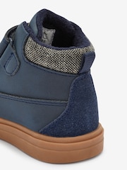 Navy Wide Fit (G) Warm Lined Touch Fastening Boots - Image 4 of 4