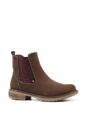 Lunar Brown Ankle Boots - Image 2 of 5