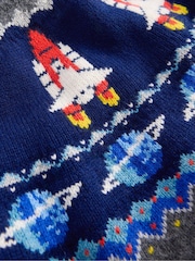 رمادي - كنزة بنمط Fair Isle من Boden - صورة 3 من 3