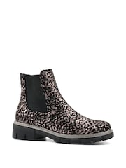 Lunar Black Brighton Ankle Boots - Image 2 of 5