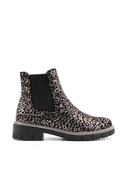 Lunar Black Brighton Ankle Boots - Image 3 of 5