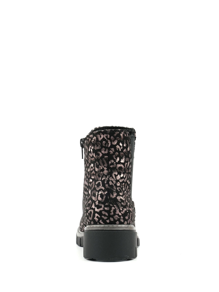 Lunar Black Brighton Ankle Boots - Image 5 of 5 Lunar Black Brighton Ankle Boots - Image 5 of 5