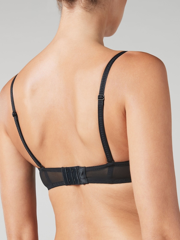 Black Triple Boost Push-Up Strapless Bra A-DD - Image 1 of 3