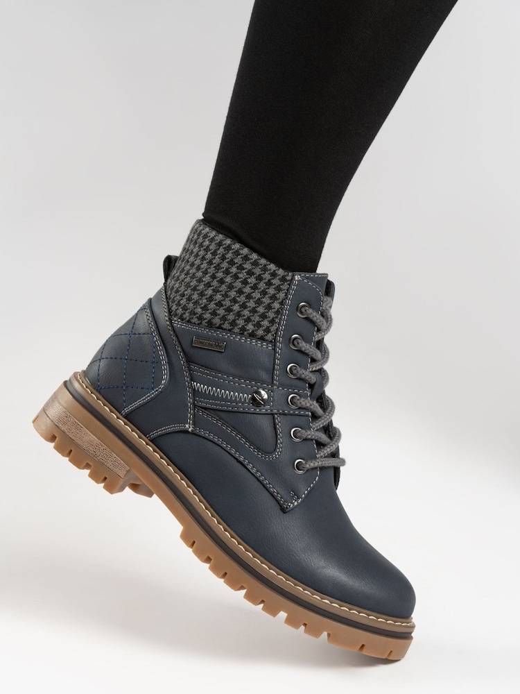 Lunar Blue Cali W/Proof Ankle Boots - Image 1 of 9 Lunar Blue Cali W/Proof Ankle Boots - Image 1 of 9