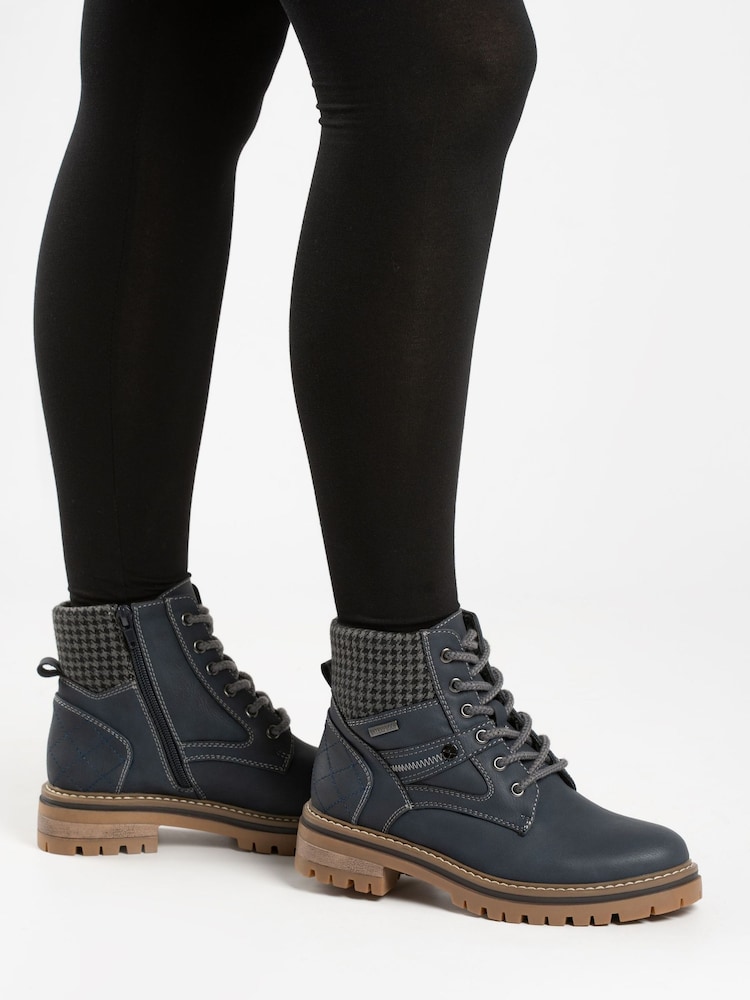 Lunar Blue Cali W/Proof Ankle Boots - Image 2 of 9 Lunar Blue Cali W/Proof Ankle Boots - Image 2 of 9