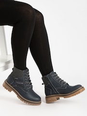 Lunar Blue Cali W/Proof Ankle Boots - Image 3 of 9