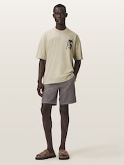 AllSaints Natural Linx Short Sleeve Crew Neck T-Shirt - Image 3 of 7