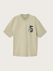 AllSaints Natural Linx Short Sleeve Crew Neck T-Shirt - Image 7 of 7