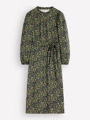 Boden Green Eli Belted Jersey Midi Dress - Image 5 of 5