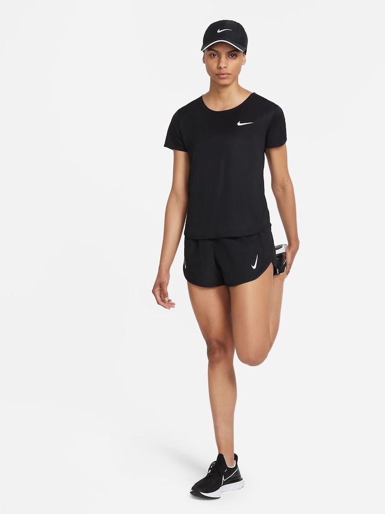 Черный - Nike шорты для бега Fast Tempo Dri-FIT - Изображение 9 из 9