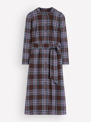 Boden Louise Check Midi Shirt Dress - Imaginea 6 din 6