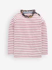 Camiseta bretona con cuello con volante de Boden - Imagen 1 de 3