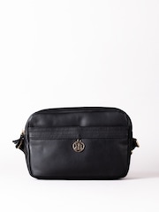 Lakeland Leather Black Cartmel Boxy Cross-Body Bag - Image 1 of 6