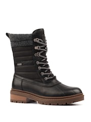 Lunar Black Marla Ice Grip Waterproof Mid Boots - Image 5 of 8