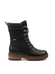 Lunar Black Marla Ice Grip Waterproof Mid Boots - Image 6 of 8