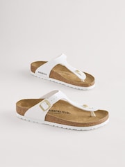 Белый - Сандалии Birkenstock Gizeh Birko Flor - Image 2 of 6