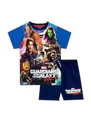 Character Blue Guardians Of The Galaxy Short Pyjamas - Image 1 of 4