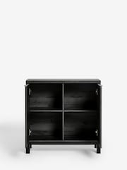 Black Bronx Oak Effect Small Sideboard - Image 8 of 11