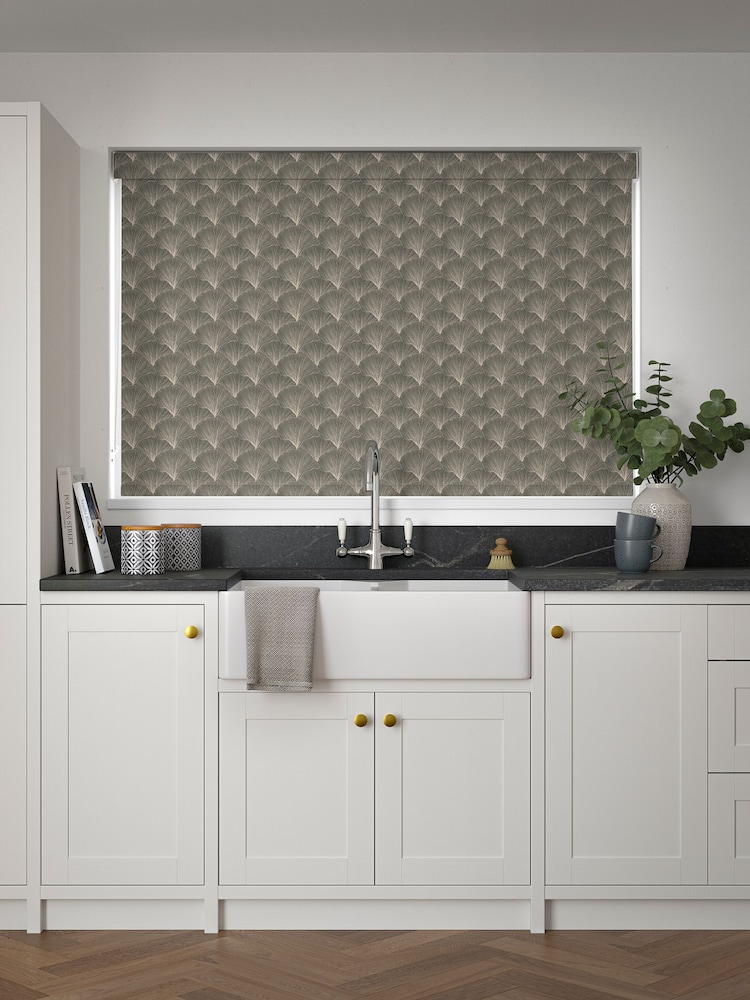Ebony Black Kilim Made to Measure Roller Blind - Image 2 of 6