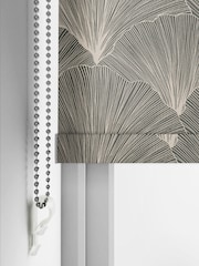 Ebony Black Kilim Made to Measure Roller Blind - Image 5 of 6