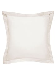 Bedeck of Belfast Natural Bob 600 Thread Count Egyptian Cotton Square Pillowcase - Image 2 of 2