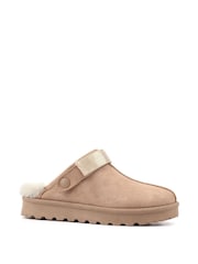 Lunar Brown Odessa Mink Slipper (Adjustable Strap) - Image 3 of 6