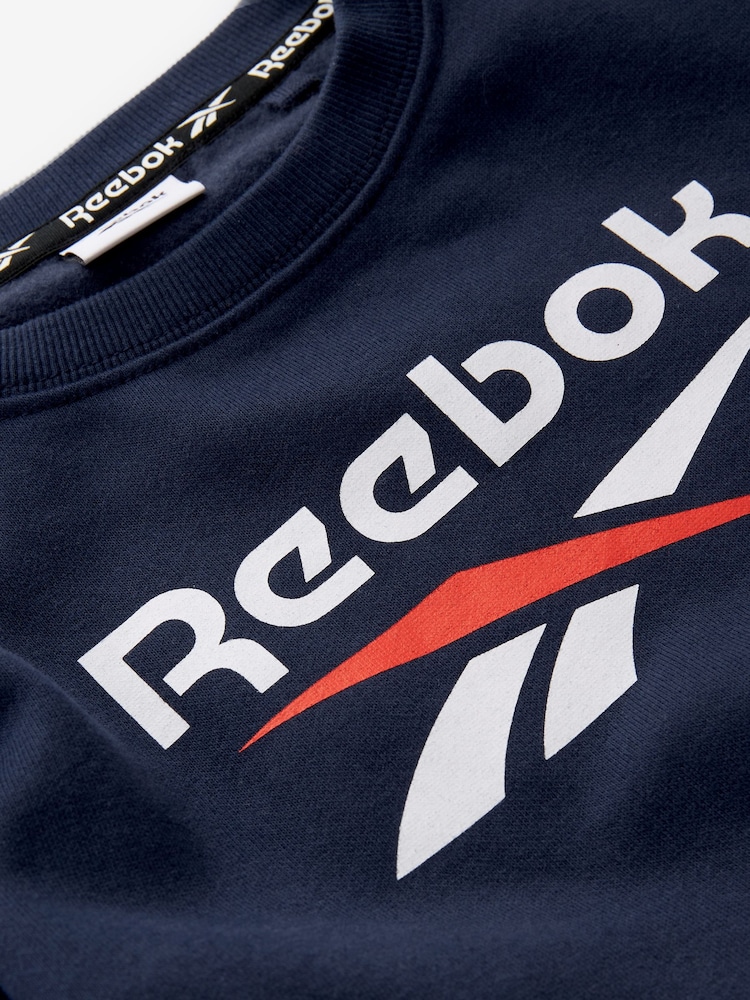 Reebok Printed Logo Sweatshirt - Image 7 of 7