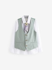Mint Green Waistcoat Set (12mths-16yrs) - Image 1 of 5