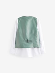 Mint Green Waistcoat Set (12mths-16yrs) - Image 2 of 5