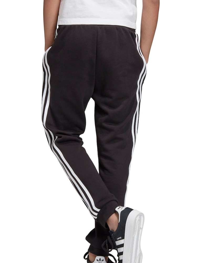 adidas Originals Black 3-Stripes Joggers - Image 2 of 7