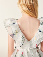 Baker by Ted Baker Floral Burnout Frilled Dress - Image 6 of 11