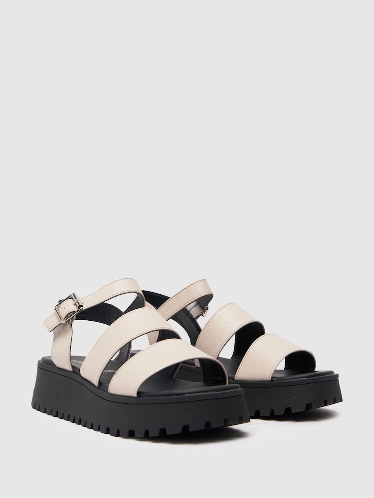 لون طبيعي - صندل Tara ضخم للأطفال من Schuh - صورة 2 من 4