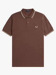 Fred Perry Mens Twin Tipped Polo Shirt - Image 1 of 3