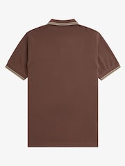 Fred Perry Mens Twin Tipped Polo Shirt - Image 2 of 3
