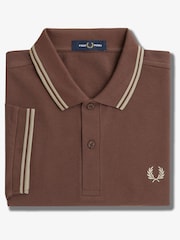 Fred Perry Mens Twin Tipped Polo Shirt - Image 3 of 3