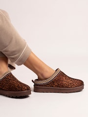 Lunar Brown Selena Ocelot Slippers - Image 1 of 6