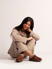 Lunar Brown Selena Ocelot Slippers - Image 2 of 6