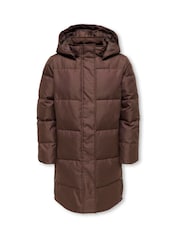 Chaqueta acolchada con capucha y cremallera ONLY KIDS - Imagen 1 de 3