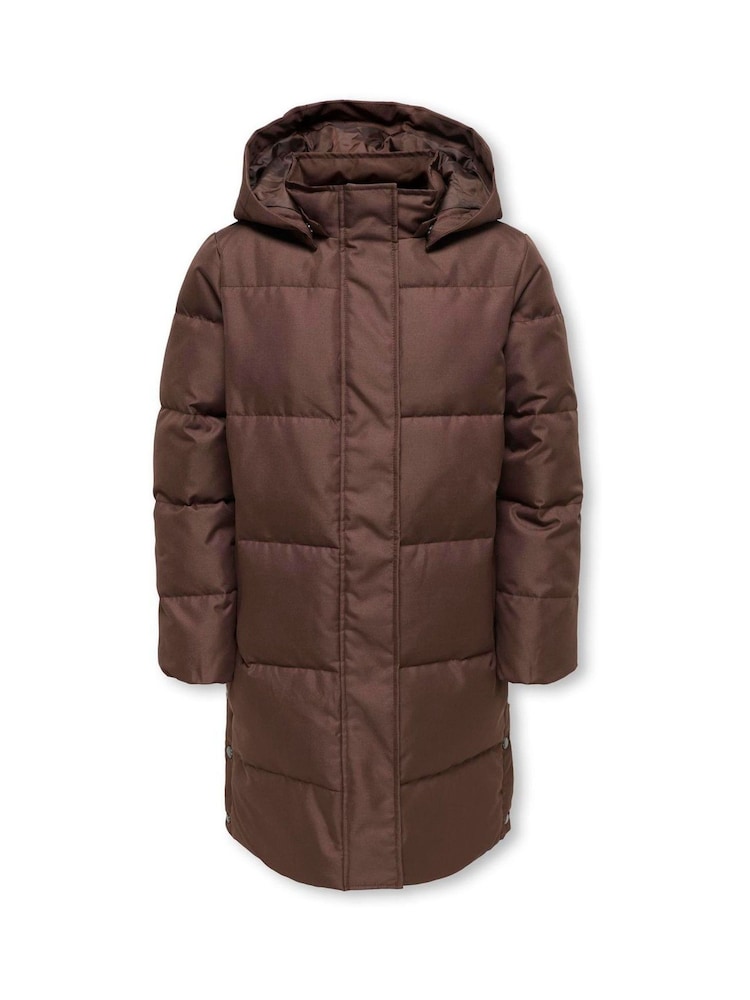 Chaqueta acolchada con capucha y cremallera ONLY KIDS - Imagen 1 de 3