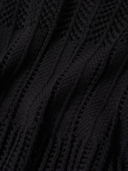 Mango Openwork Boat Neck Sweater - Image 6 of 6
