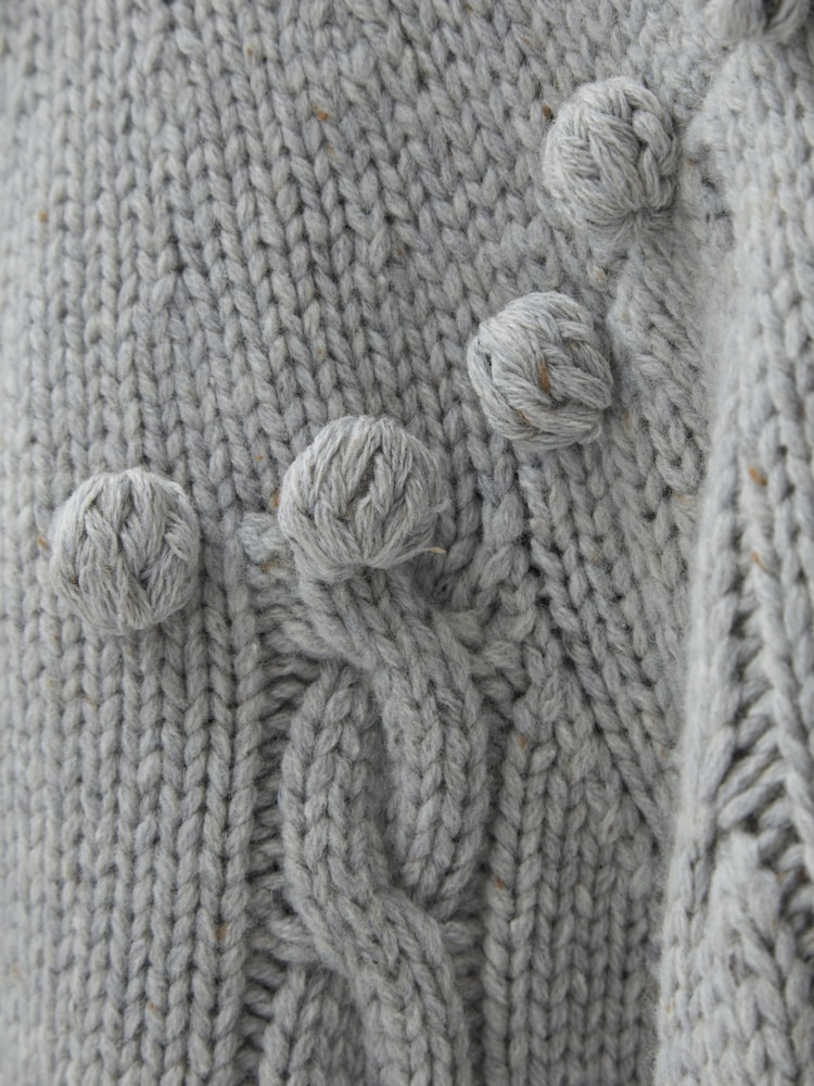 Joslin Wool Pom Pom Crew Neck Jumper - Image 6 of 6