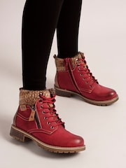 Lunar Red Millie Waterproof Boots - Image 1 of 5