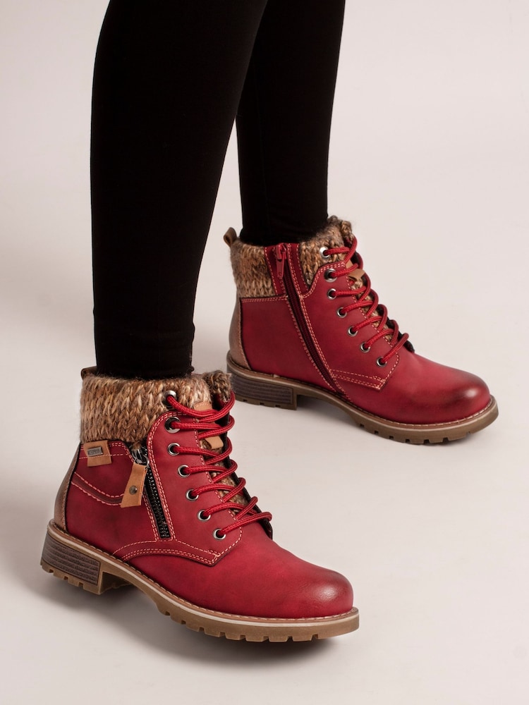 Lunar Red Millie Waterproof Boots - Image 1 of 5