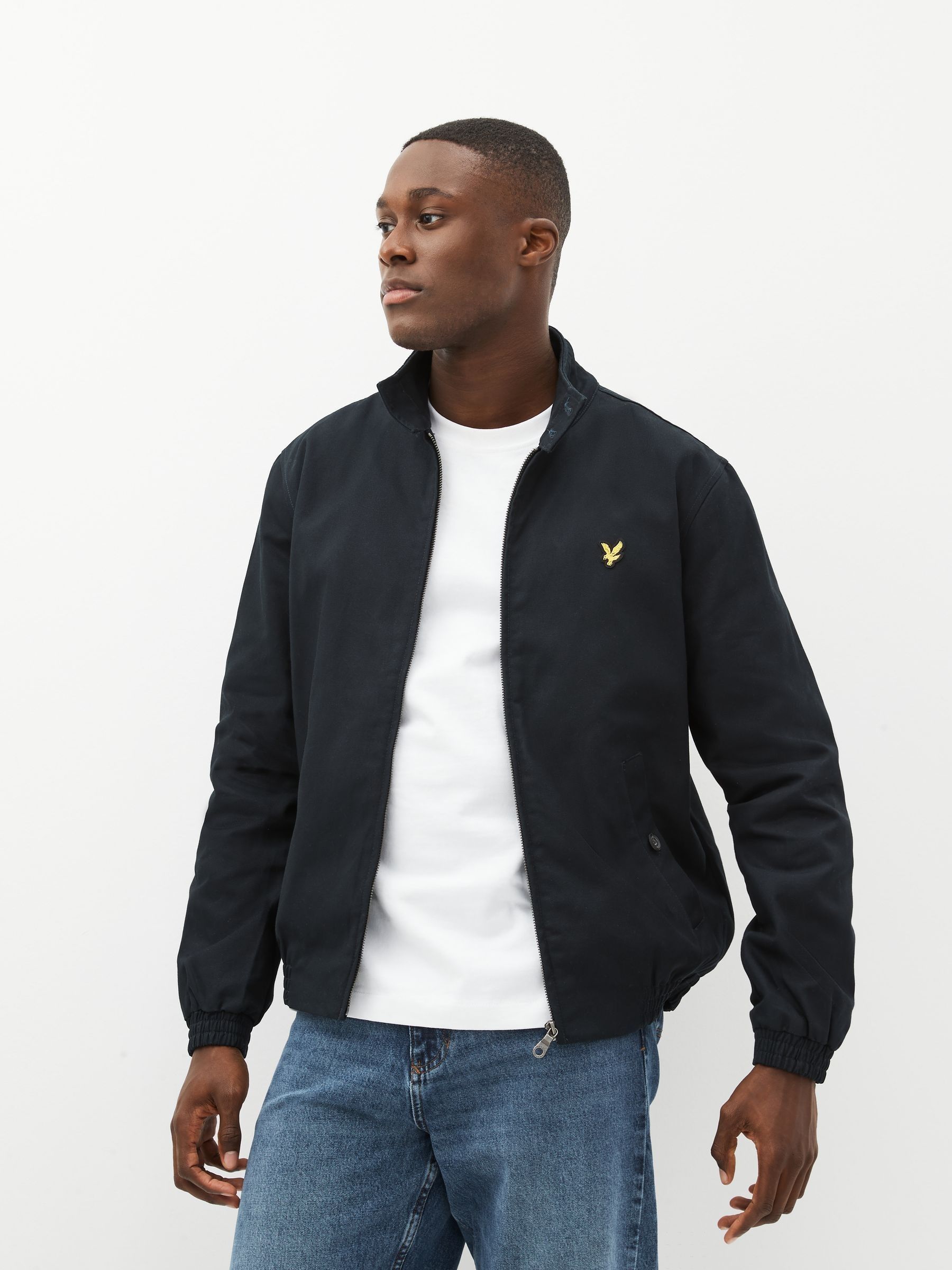 Buy Lyle & Scott Black Harrington Jacket from Next USA