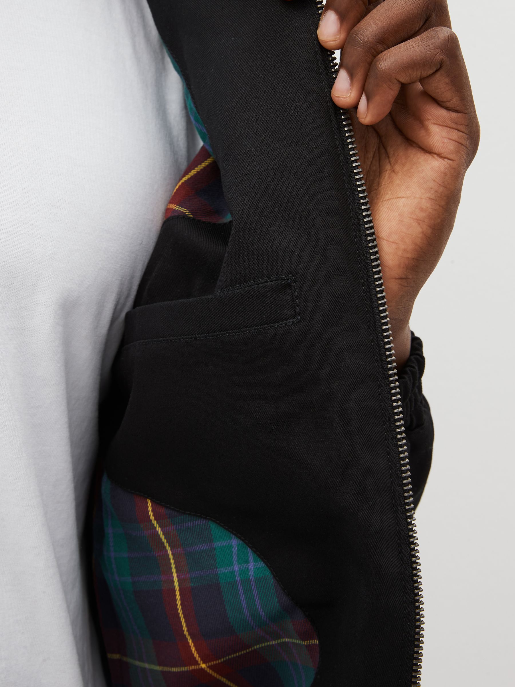 Lyle and scott harrington jacket black sale