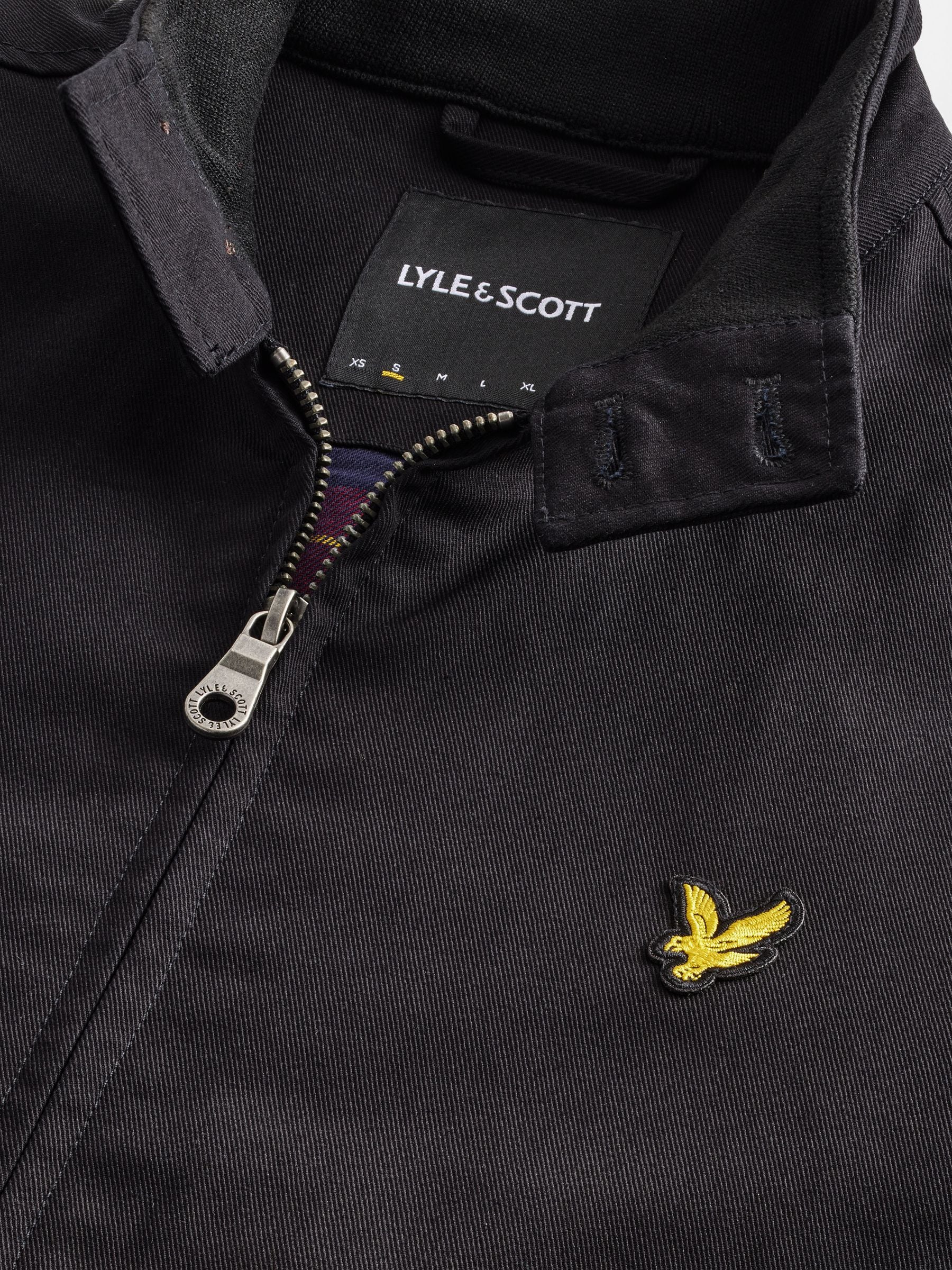 Lyle Scott Black Harrington Jacket
