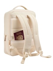 Cabin Max Cream Ravello Expandable Backpack - Image 3 of 7