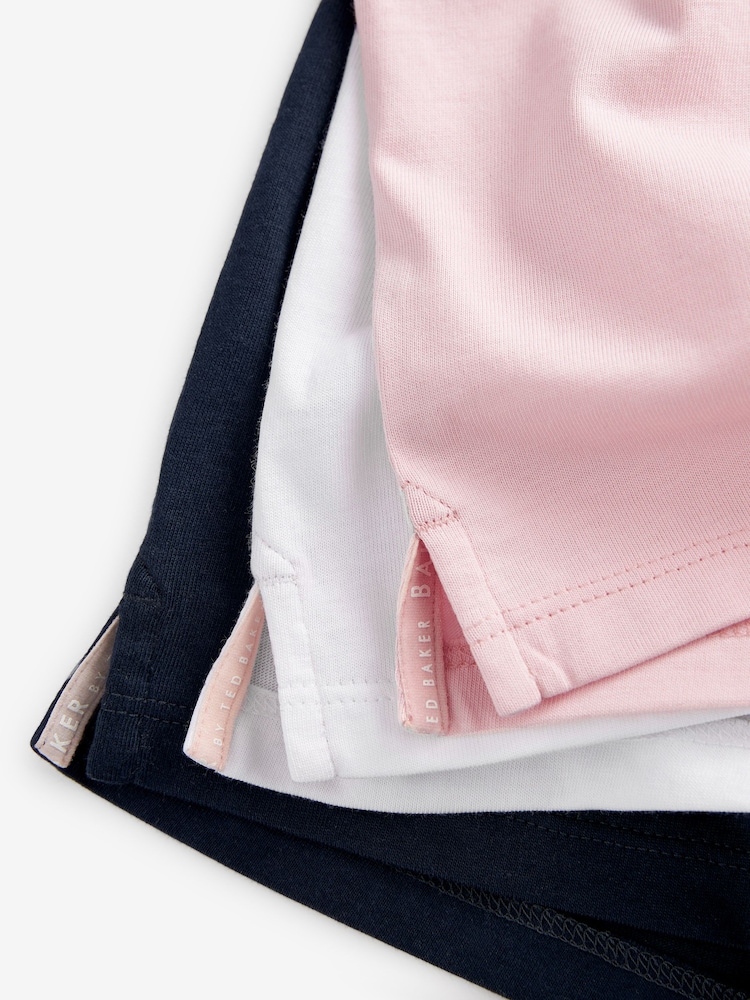 Baker by Ted Baker 100% Cotton T-Shirts 3 Pack - Image 7 of 9