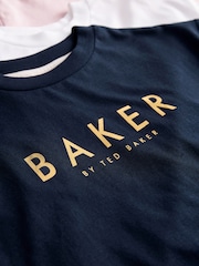 Več - Baker by Ted Baker 100% Bombažna majica 3 Pakiranje - Slika 9 iz 9